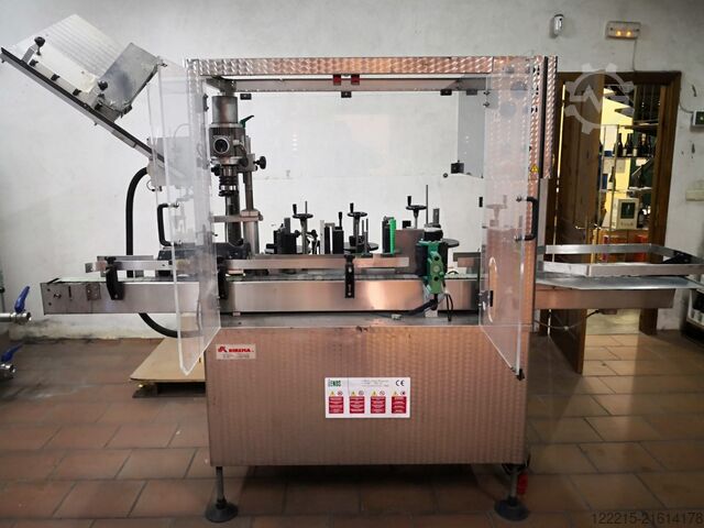 Enos Millenium Etikettierer für Selbstklebeetiketten (2002) Enos Etikettierer für Selbstklebeetiketten