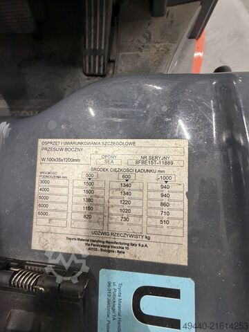 Forklift Toyota 8FBET15