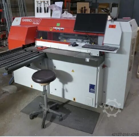 Throughfeed machining center Gannomat / Ganner Protec mit Clamex