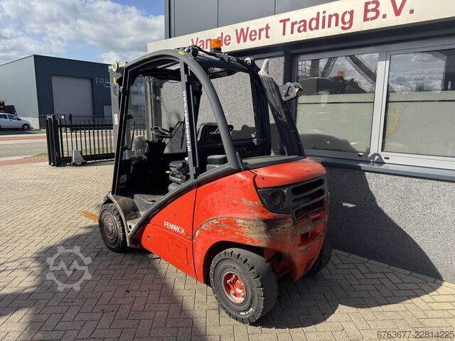 Linde H25D Triplex 475 Free Lift / Sideshift VW Diesel 2003 LINDE H25D Triplo 475 Freelift / Sideshift VW Diesel 2003