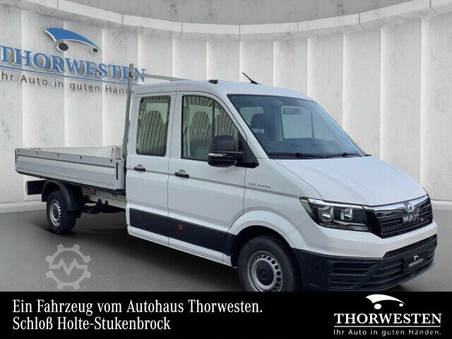 Transporter mit Doppelkabine MAN TGE 3.140 DOKA PRITSCHE AHK DAB Anhängelast 3,0T