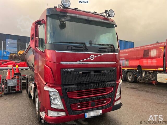 Kipper Volvo FH540 6x4 tipper truck w/ asphalt box and tipper b