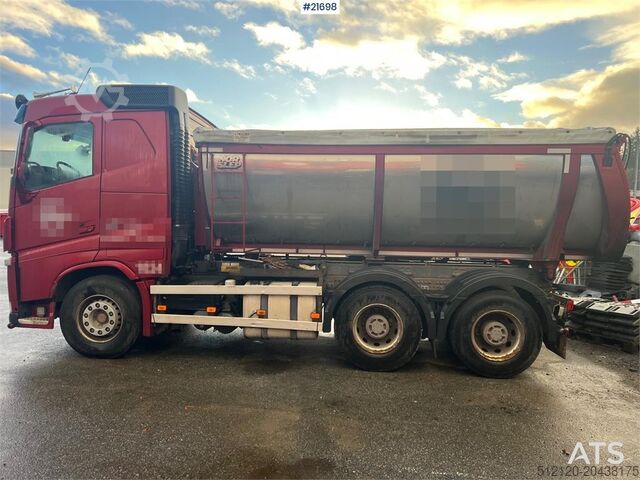 Kipper Volvo FH540 6x4 tipper truck w/ asphalt box and tipper b