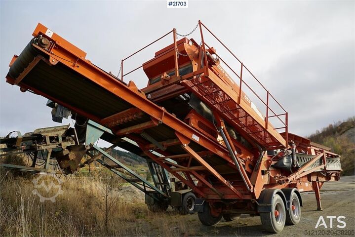 Baumaschine Terex Finlay 683 2 cover sorting plant w/only 5900 hours on SEM