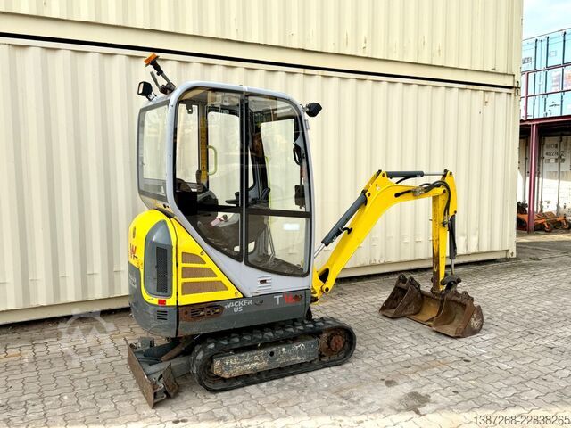 Minibagger WACKER Neuson ET16 / 2019 BJ / 1.092 H / 3 x Löffel