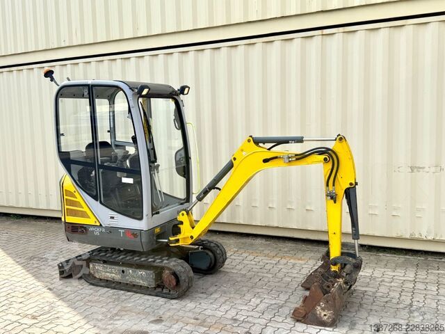 Minibagger WACKER Neuson ET16 / 2019 BJ / 1.092 H / 3 x Löffel