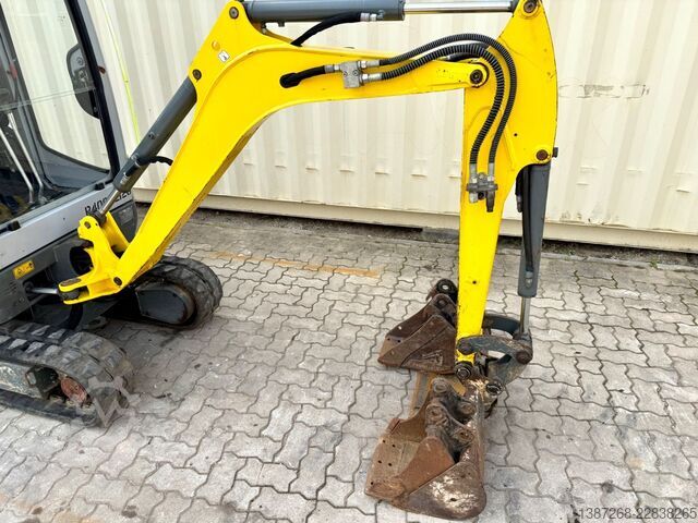 Minibagger WACKER Neuson ET16 / 2019 BJ / 1.092 H / 3 x Löffel