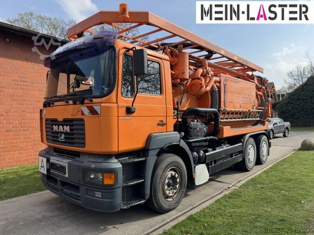 Saugwagen MAN FE 410 Assmann Saug HD Spüler Recycling + FB.