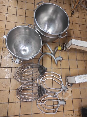 Confectionery whisk, mixer 60/40 L