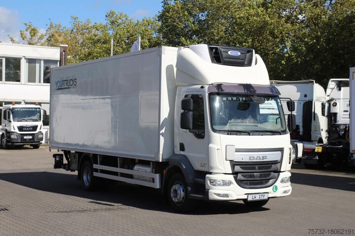 Kühlkoffer-LKW Daf LF 250 E6 Carrier Supra Strom Tür + LBW Kamera
