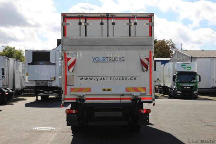 Kühlkoffer-LKW Daf LF 250 E6 Carrier Supra Strom Tür + LBW Kamera