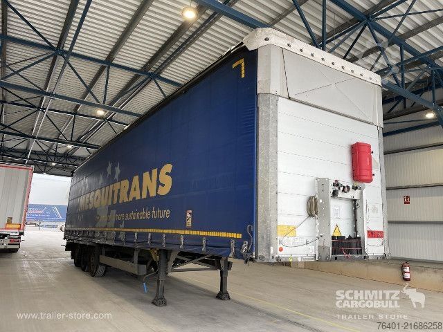 Auflieger mit Pritsche & Plane Schmitz Cargobull Semiremolque Lona Mega