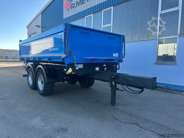 Three-way tipper trailer MÜLLER-MITTELTAL TA-2 Tandem 3 Seiten Kipper