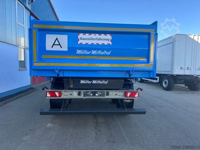 Three-way tipper trailer MÜLLER-MITTELTAL TA-2 Tandem 3 Seiten Kipper