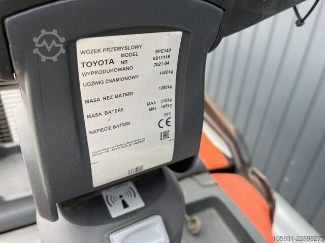 Stand-on stacker BT SPE140