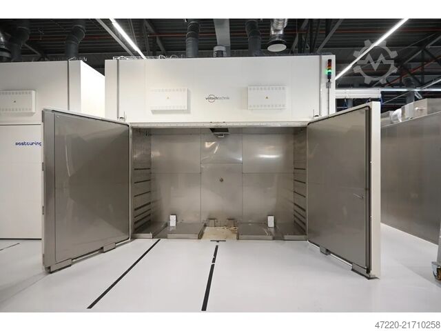 Recirculating chamber oven 200°C, electric oven Vötsch VTU 375/230/135 mit 11,6m³