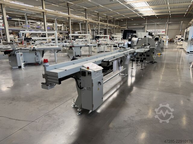 Electronic measuring roller conveyor Fom Industrie QUOTA GB ALU 4,2 m