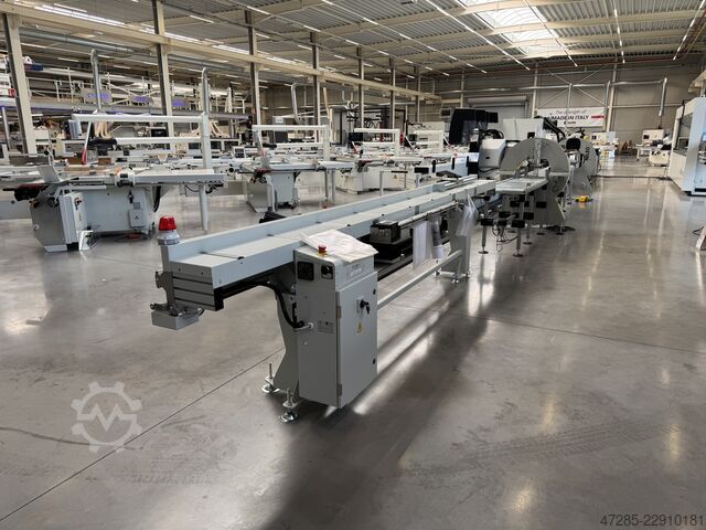 Electronic measuring roller conveyor Fom Industrie QUOTA GB ALU 4,2 m