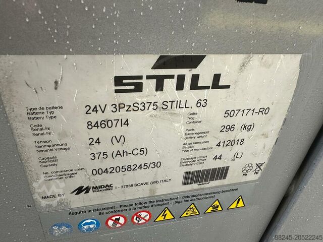 Electric triplex stacker Still EXV SF 14 year 2018 STILL EXV SF 14