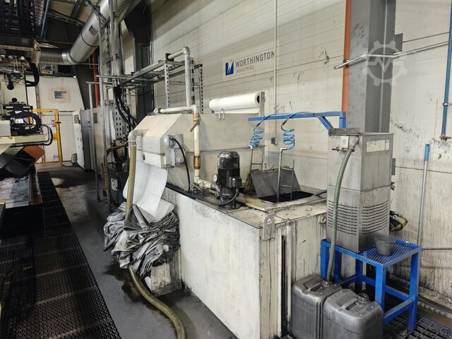 4-roller CNC flow forming machine MJC M26-04 F-70.4000-4