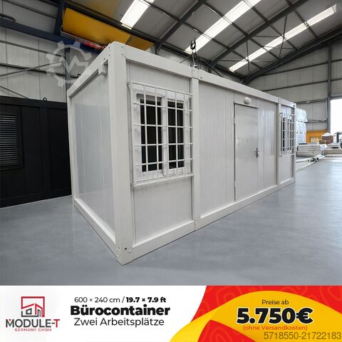 Office container 600x240 cm | Manufacturer Module T Germany GmbH Bürocontainer 20 Fuß Neu kaufen