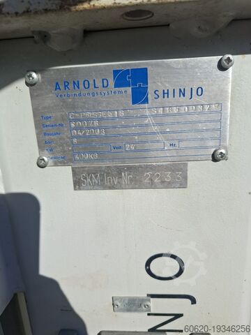 Hydropneumatische Nietpresse Arnold & Shinjo C- Presse