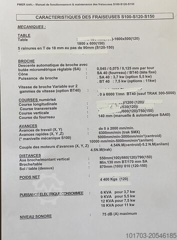 CNC-FRÄSMASCHINE PMER S120