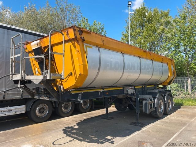 Tipper semitrailer  Thermokippmulde 2-Achsen