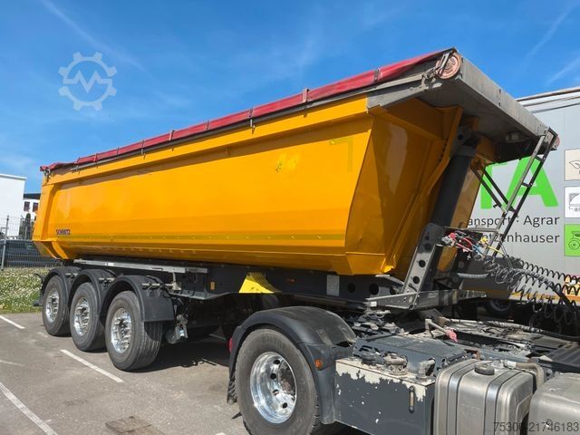 Tipper semitrailer SCHMITZ CARGOBULL Stahlkippmulde 3-Achsen