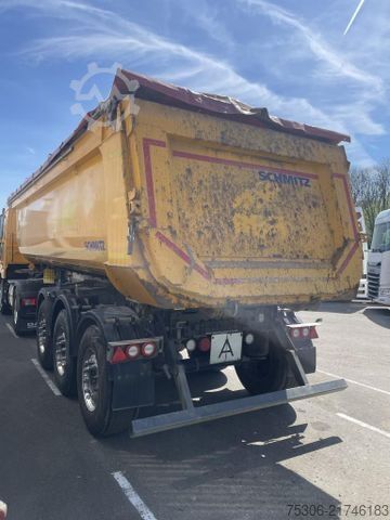 Tipper semitrailer SCHMITZ CARGOBULL Stahlkippmulde 3-Achsen