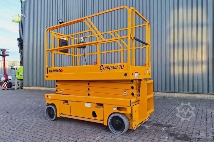Scissor lift Haulotte Compact 10 Electric, 10m Working Height, 450kg Cap