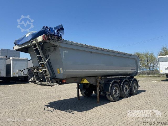 Kipper Auflieger Schmitz Cargobull Tipper Steel half pipe body 25m³