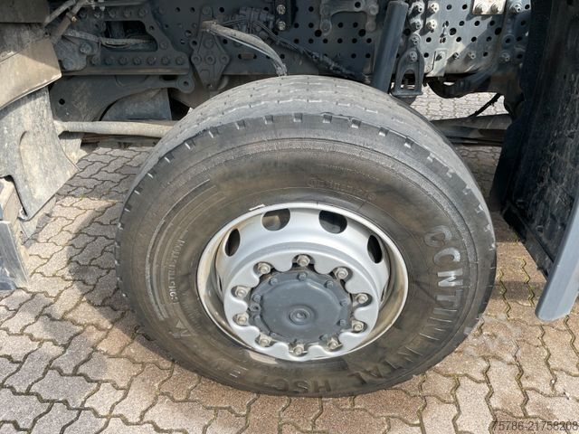 Roll-off tipper truck MERCEDES-BENZ Arocs 3345 6x6 BB/ Hyva 26-51-S/ Kran Hydr.