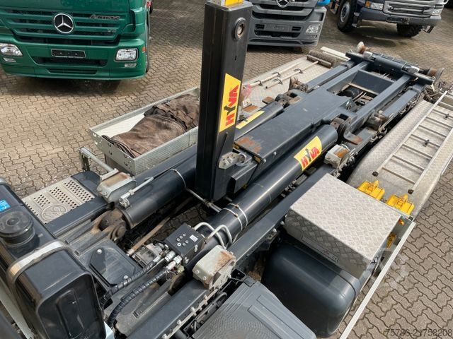 Roll-off tipper truck MERCEDES-BENZ Arocs 3345 6x6 BB/ Hyva 26-51-S/ Kran Hydr.