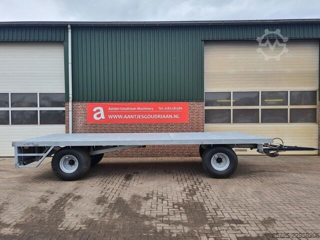Flatbed  Balenwagen verzinkt