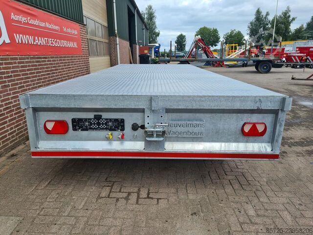 Flatbed  Balenwagen verzinkt