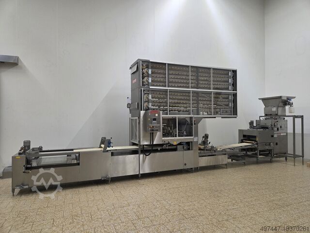 Konig Industrielle Brötchenlinie Industrie RexI Konig Konig industrie Rex I automaat Bun lijn