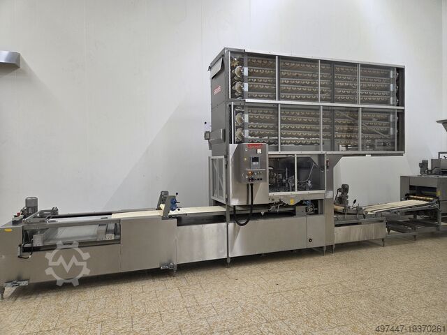 Konig Industrielle Brötchenlinie Industrie RexI Konig Konig industrie Rex I automaat Bun lijn