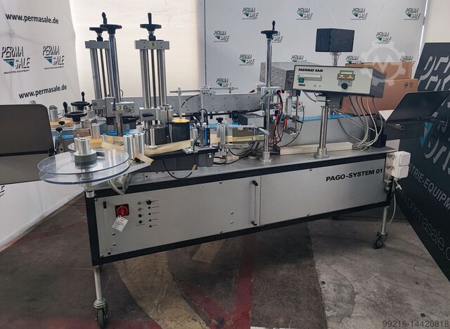 Labeling system 01 with Pagomat 6AM Pago 01