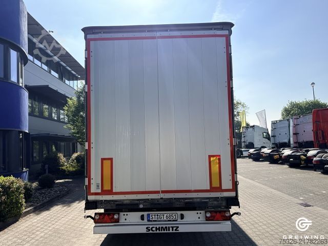 Open semitrailer with tarp SCHMITZ CARGOBULL SCS 24/L - 13.62 Mega Lift XL