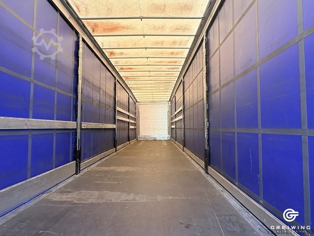 Open semitrailer with tarp SCHMITZ CARGOBULL SCS 24/L - 13.62 Mega Lift XL