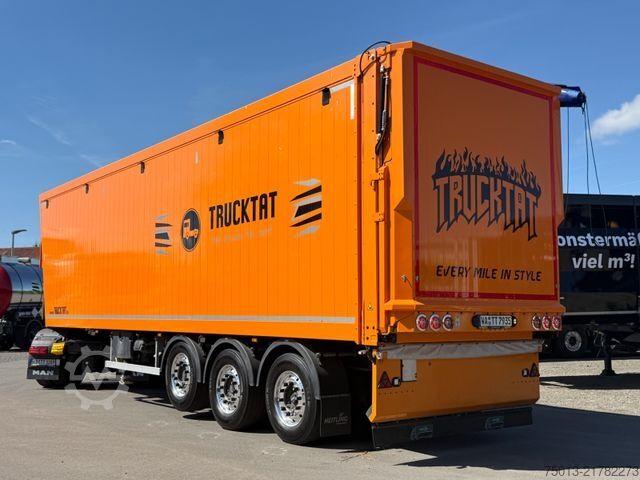 Walking floor semitrailer Heitling HEITLING Push-Trailer 65 cbm, Lenkachse, MIETEN?