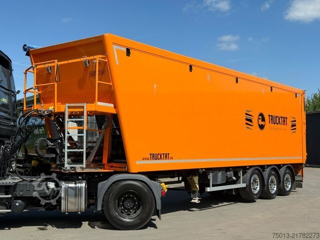 Walking floor semitrailer Heitling HEITLING Push-Trailer 65 cbm, Lenkachse, MIETEN?