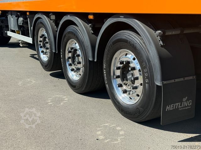 Walking floor semitrailer Heitling HEITLING Push-Trailer 65 cbm, Lenkachse, MIETEN?