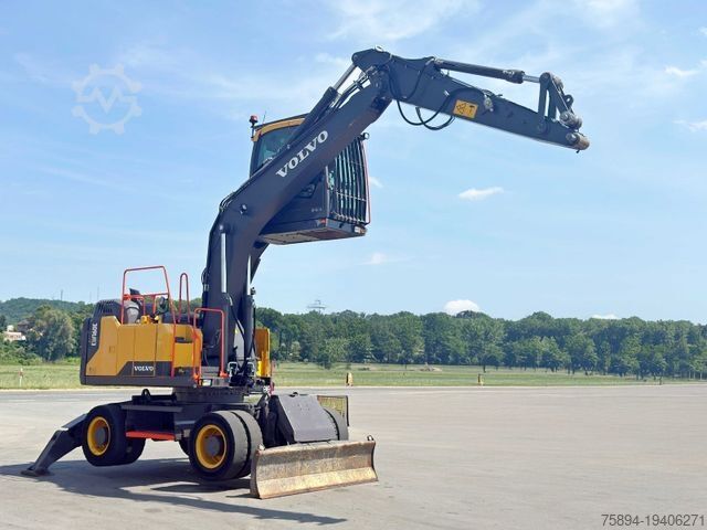Mobile excavator VOLVO EW 160 E* Umschlagbagger * TOPZUSTAND