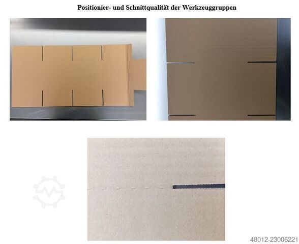 Papierverpackungsmaschine Kartonschneidemaschine LCR LORENZONI LCR 8, Endloswellpappe