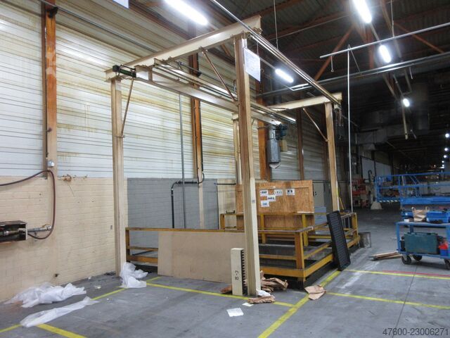 Kranhimmel Kran Hallenkran Kranbahn Demag Portalkran Hallenkran Stahlbau 2t Demag PK Kettenzug 2000Kg 2t 7,5x4m