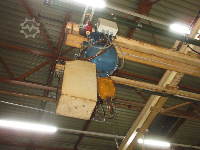 Kranhimmel Kran Hallenkran Kranbahn Demag Portalkran Hallenkran Stahlbau 2t Demag PK Kettenzug 2000Kg 2t 7,5x4m