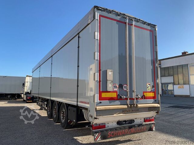 Walking floor semitrailer SCHWARZMÜLLER STAHLBODEN / STEEL-FLOOR  (4X)