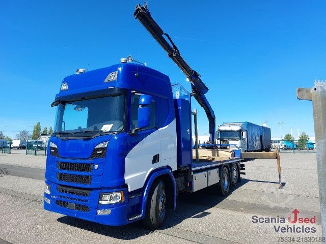 Special purpose truck Scania R 450 B6x2*4NB mit Kran Palfinger PK 13.501K